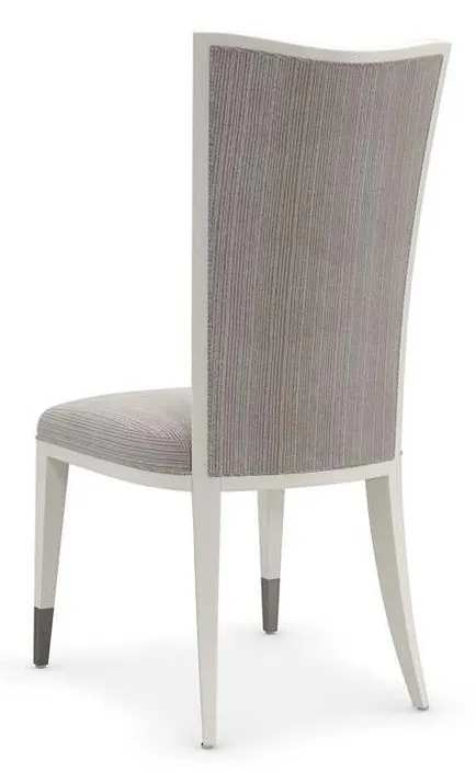 Caracole CLA-422-285 Lady Grey Side Chair Caracole CLA-422-285 Lady Grey Side Chair