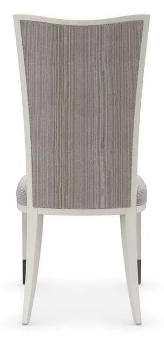 Caracole CLA-422-285 Lady Grey Side Chair Caracole CLA-422-285 Lady Grey Side Chair