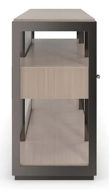 Caracole CLA-422-443 Caracole Classic Shelf Sufficient Console Caracole CLA-422-443 Caracole Classic Shelf Sufficient Console