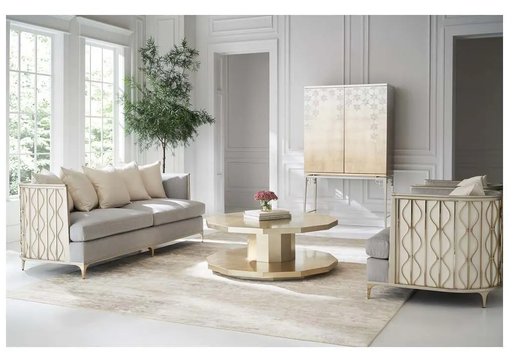Caracole UPH-422-211-A Back In Style Sofa Caracole UPH-422-211-A Back In Style Sofa