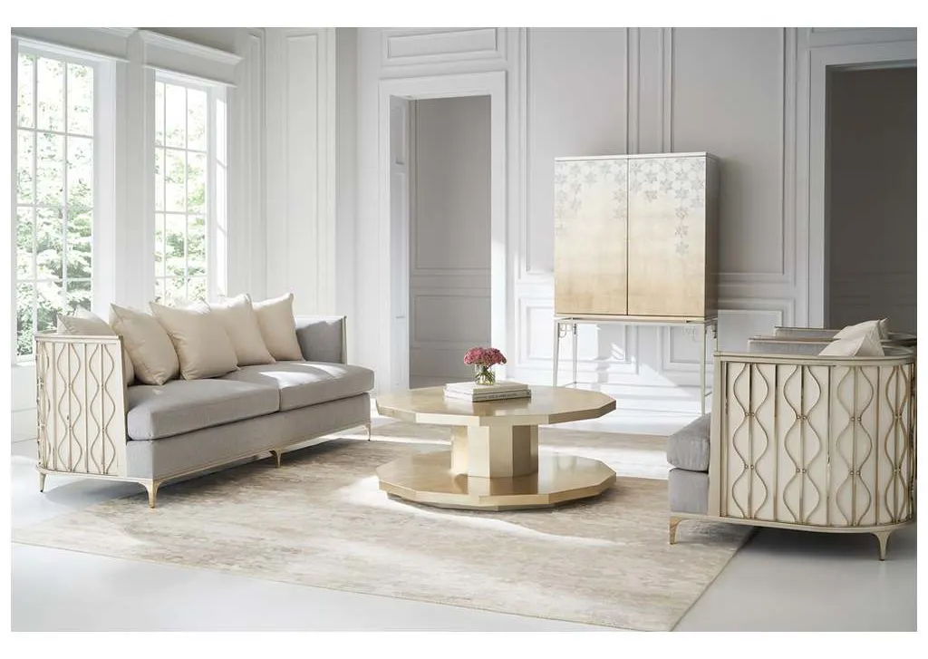 Caracole UPH-422-211-A Back In Style Sofa Caracole UPH-422-211-A Back In Style Sofa