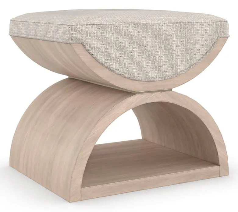 Caracole CLA-021-082 Caracole Classic Ottoman Caracole CLA-021-082 Caracole Classic Ottoman
