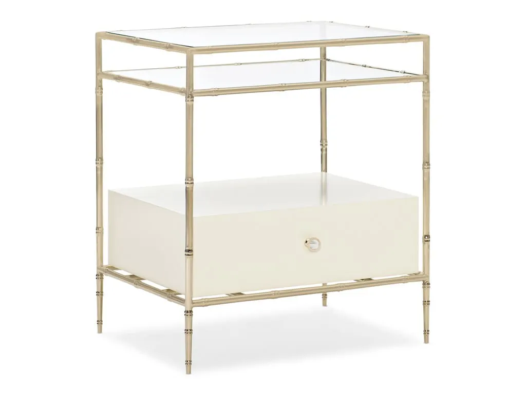 Caracole CLA-419-063 Caracole Classic Give It A Reed Nightstand