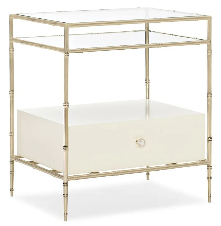 Caracole CLA-419-063 Caracole Classic Give It A Reed Nightstand Caracole CLA-419-063 Caracole Classic Give It A Reed Nightstand
