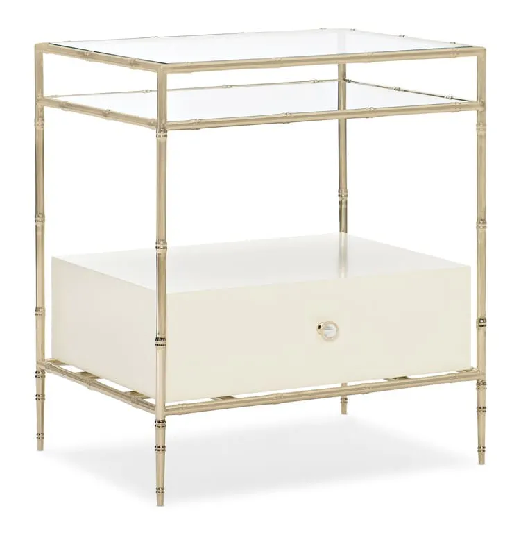Caracole CLA-419-063 Caracole Classic Give It A Reed Nightstand Caracole CLA-419-063 Caracole Classic Give It A Reed Nightstand
