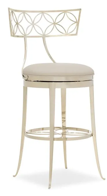 Caracole CLA-419-305 Caracole Classic Royal Klismos At The Bar Barstool Caracole CLA-419-305 Caracole Classic Royal Klismos At The Bar Barstool