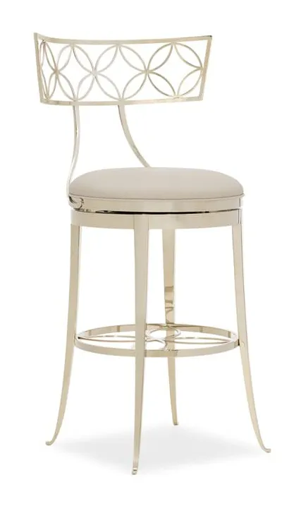 Caracole CLA-419-305 Caracole Classic Royal Klismos At The Bar Barstool Caracole CLA-419-305 Caracole Classic Royal Klismos At The Bar Barstool