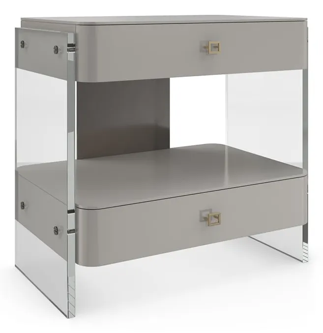 Caracole SIG-021-061 Signature Metropolitan Opening Nightstand Caracole SIG-021-061 Signature Metropolitan Opening Nightstand