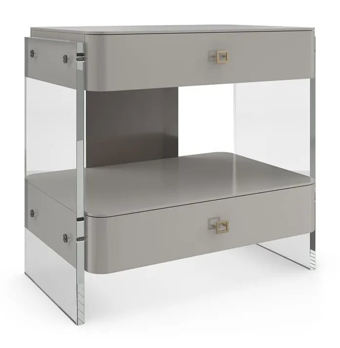 Caracole SIG-021-061 Signature Metropolitan Opening Nightstand Caracole SIG-021-061 Signature Metropolitan Opening Nightstand