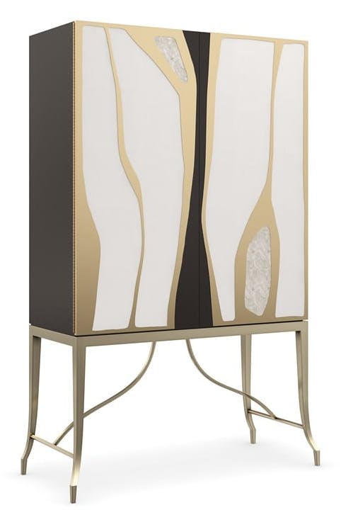 Caracole SIG-021-511 Signature Metropolitan Uptown Bar Cabinet Caracole SIG-021-511 Signature Metropolitan Uptown Bar Cabinet