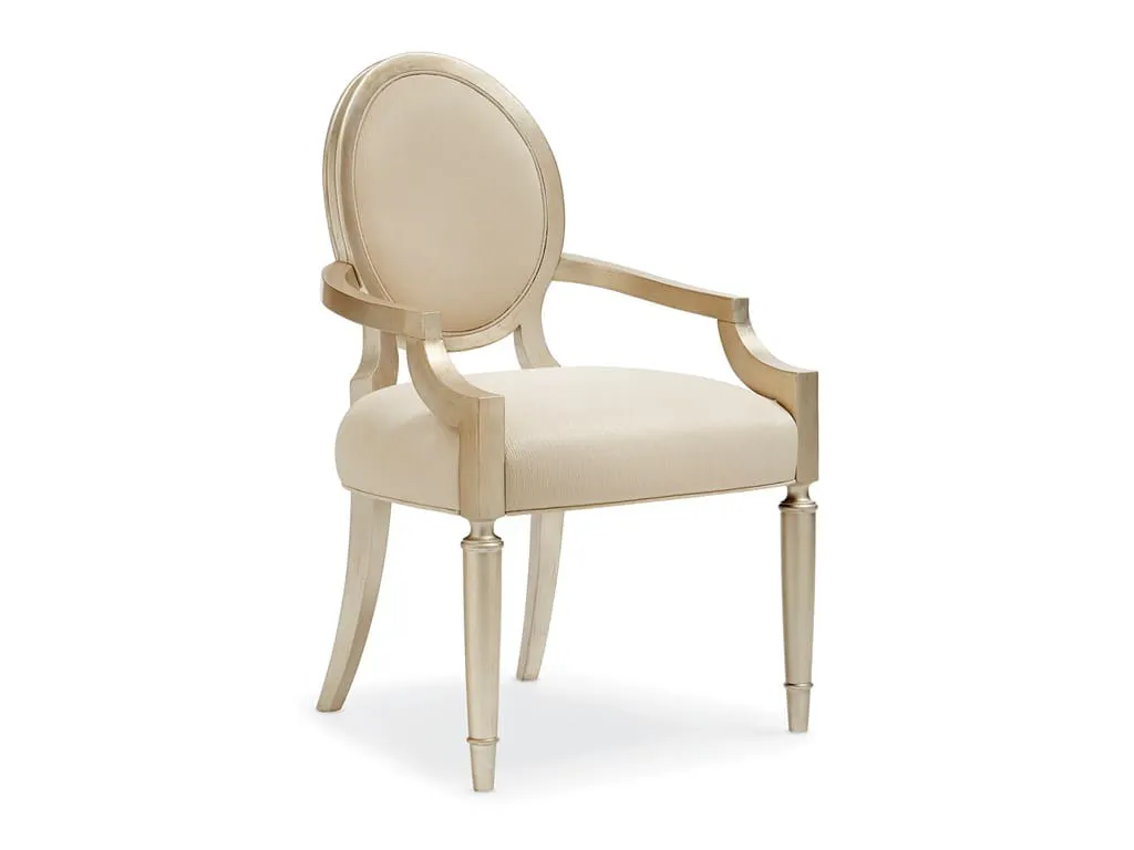 Caracole TRA-ARMCHA-022 May I Join You Arm Chair