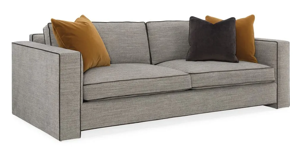 Caracole UPH-019-016-A Caracole Classic Welt Played Sofa Caracole UPH-019-016-A Caracole Classic Welt Played Sofa