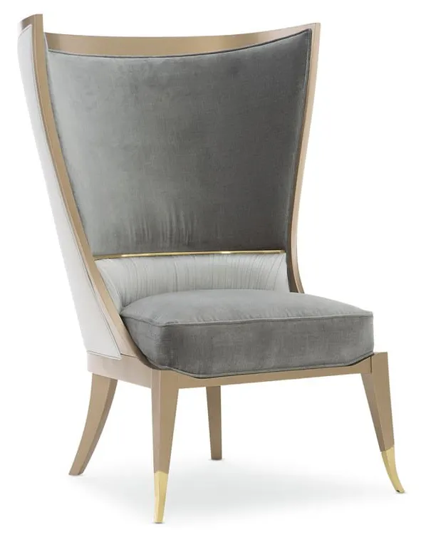 Caracole UPH-418-033-B Caracole Classic Pop Your Collar Accent Chair Caracole UPH-418-033-B Caracole Classic Pop Your Collar Accent Chair
