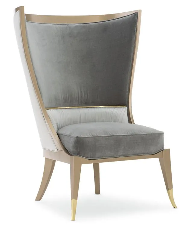 Caracole UPH-418-033-B Caracole Classic Pop Your Collar Accent Chair Caracole UPH-418-033-B Caracole Classic Pop Your Collar Accent Chair