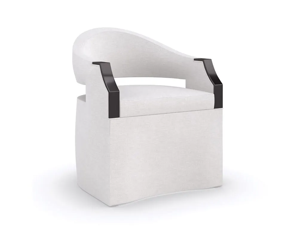 Caracole UPH-421-032-A Dinner Roll Accent Chair