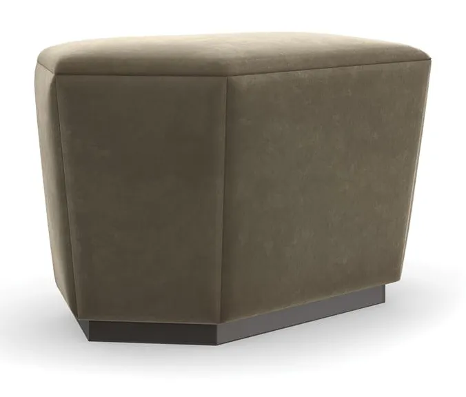 Caracole UPH-422-041-A Castor Ottoman Uph Caracole UPH-422-041-A Castor Ottoman Uph
