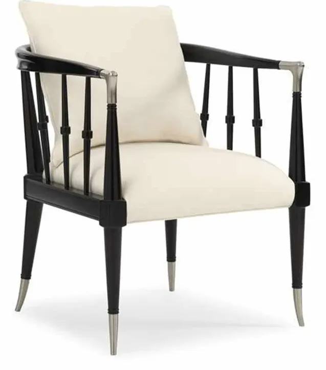 Caracole uph-chawoo-54B Black Beauty Chair Caracole uph-chawoo-54B Black Beauty Chair