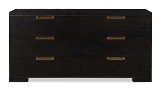 Century Furniture CA3-205 Cadence Six Drawer Dresser Mocha Century Furniture CA3-205 Cadence Six Drawer Dresser Mocha