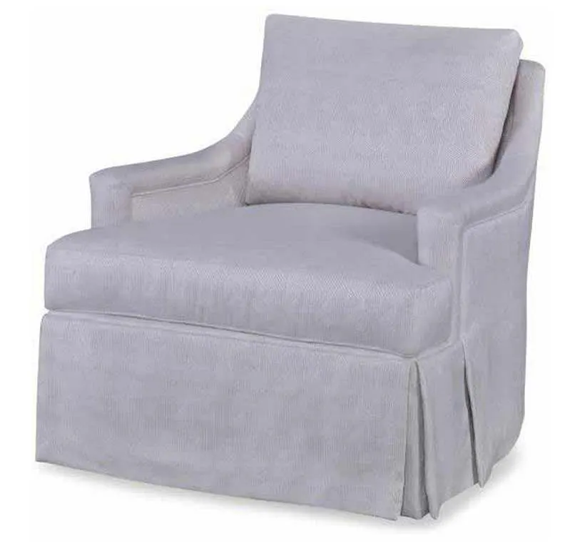 Century 11-2144SKS Diana Skirted Swivel Chair Century 11-2144SKS Diana Skirted Swivel Chair