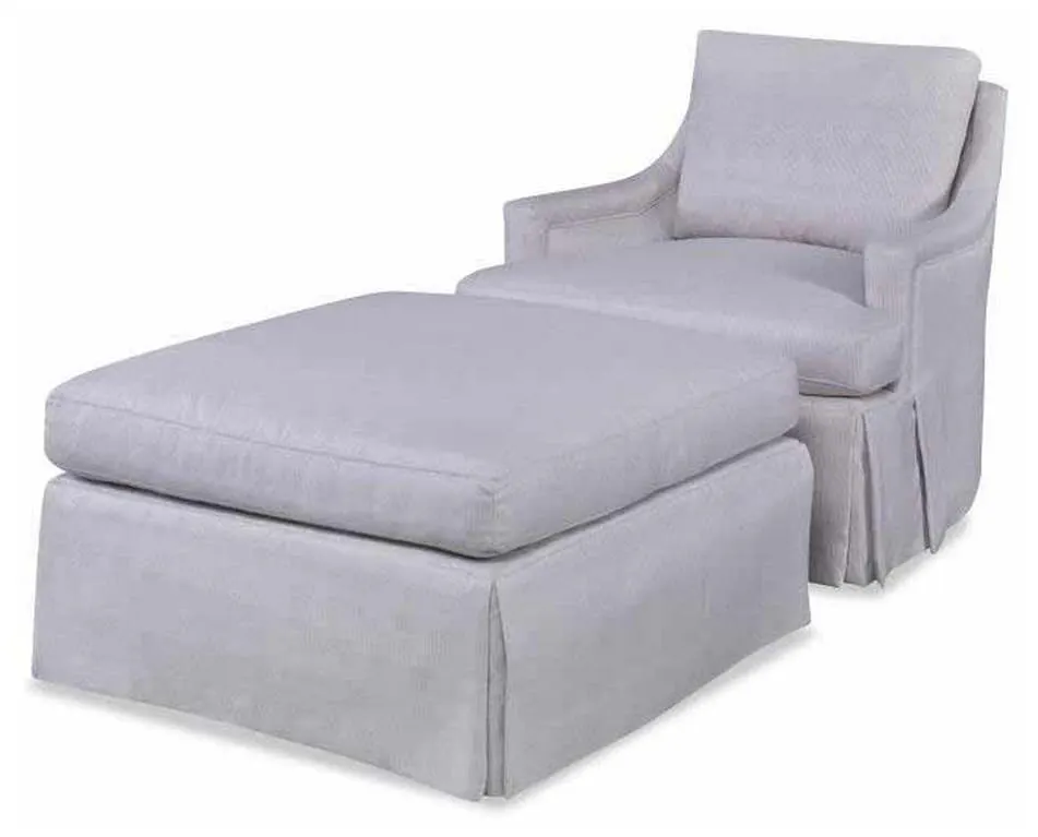 Century 33-2144SK Diana Skirted Ottoman Century 33-2144SK Diana Skirted Ottoman