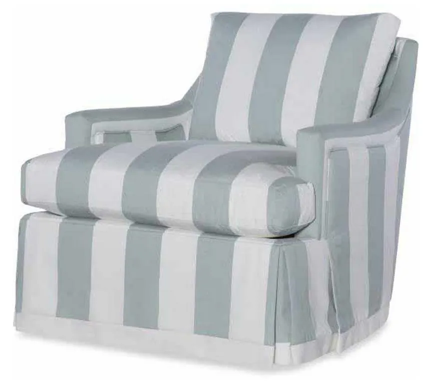 Century 11-2144SKS Diana Skirted Swivel Chair Century 11-2144SKS Diana Skirted Swivel Chair