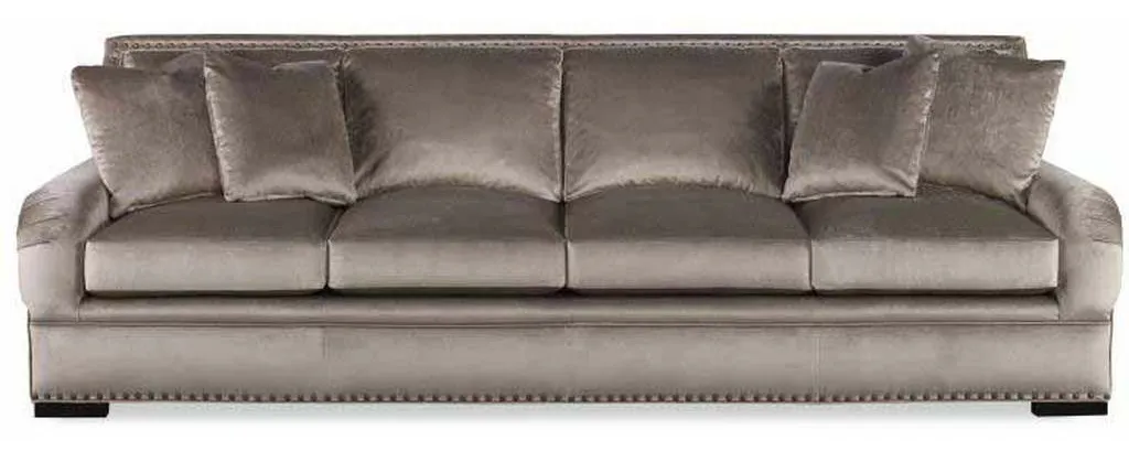 Century 22-2141-1-BB Benjamin Large Sofa with Back Border Century 22-2141-1-BB Benjamin Large Sofa with Back Border