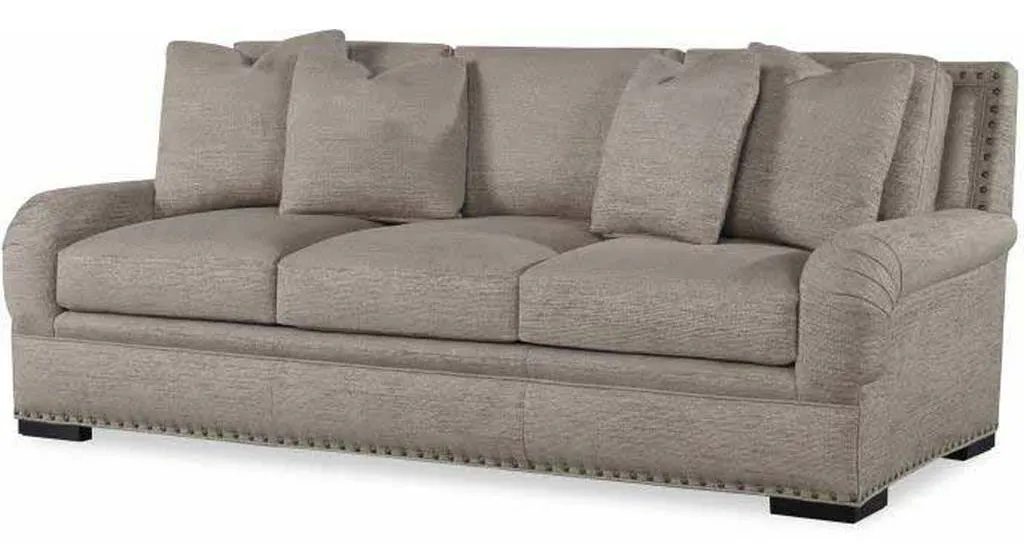 Century 22-2141-BB Benjamin Sofa with Back Border Century 22-2141-BB Benjamin Sofa with Back Border