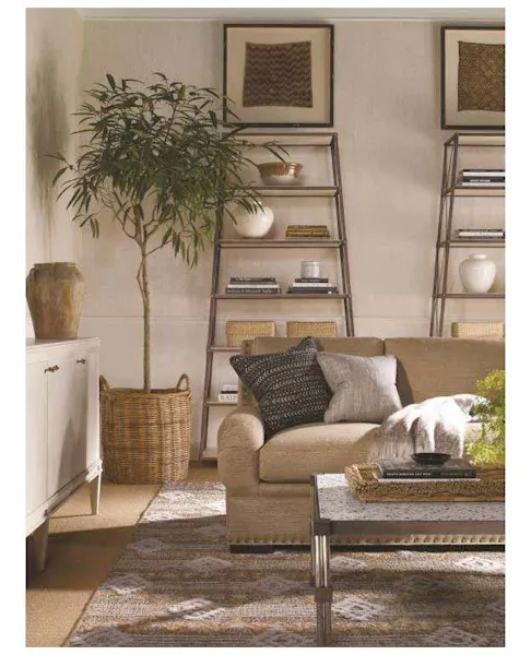 Century 22-2141-BB Benjamin Sofa with Back Border Century 22-2141-BB Benjamin Sofa with Back Border