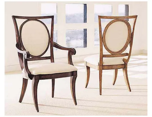 Century 3252A Klismos Arm Chair Century 3252A Klismos Arm Chair