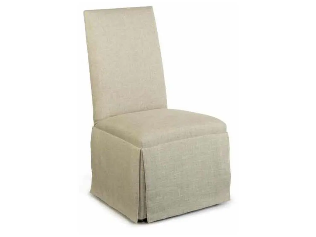 Century 3370-1C Hollister Straight Back | Straight Top Chair with Casters