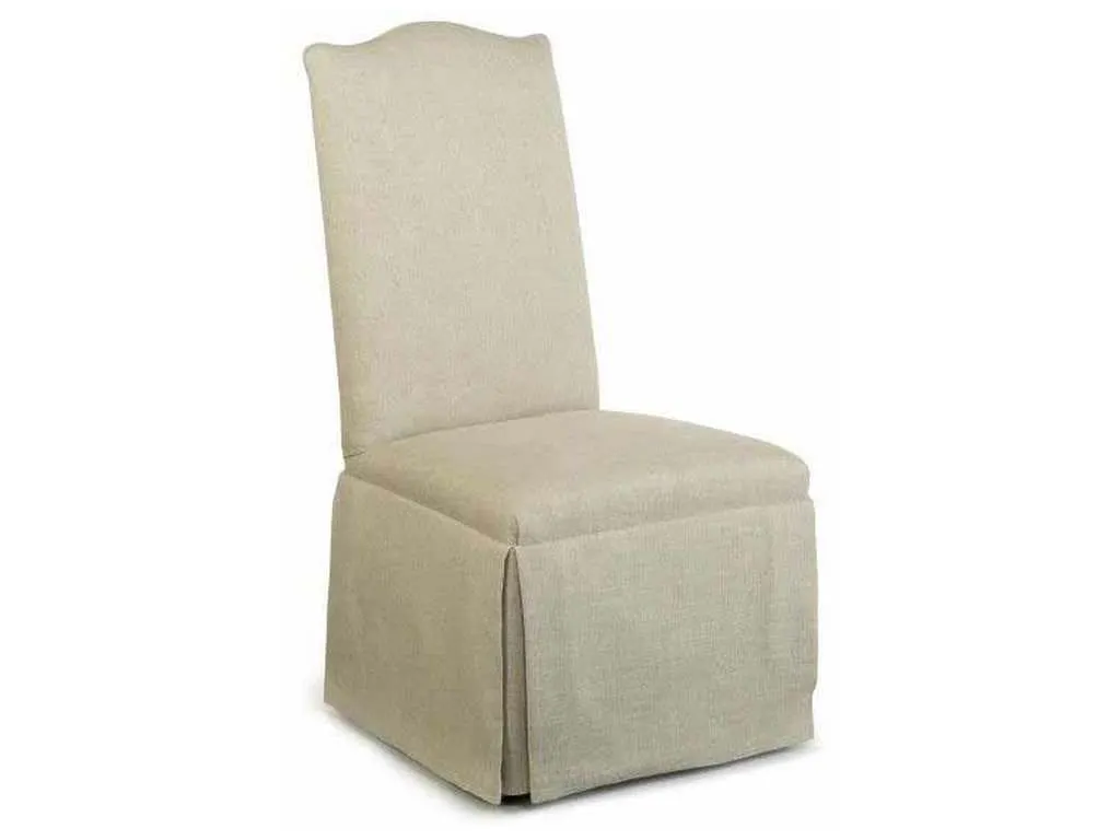 Century 3370-3 Hollister Straight Back Camelback Top Chair