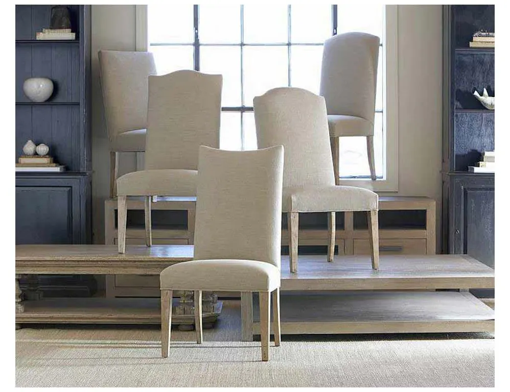 Century 3372-3 Hollister Straight Back Exposed Wood with Camelback Top Century 3372-3 Hollister Straight Back Exposed Wood with Camelback Top