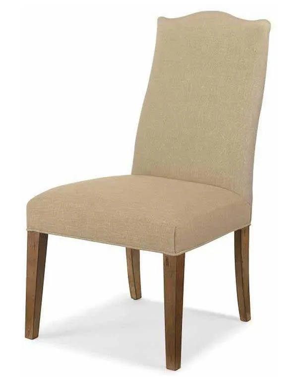 Century 3373-3 Chandler Curved Back Exposed Wood with Camelback Top Century 3373-3 Chandler Curved Back Exposed Wood with Camelback Top