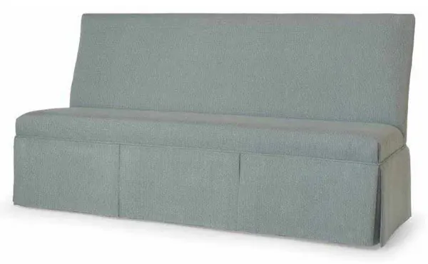 Century 3381-3-SK Layla 66 inch To 80 inch Skirted Left Facing Corner Banquette Century 3381-3-SK Layla 66 inch To 80 inch Skirted Left Facing Corner Banquette