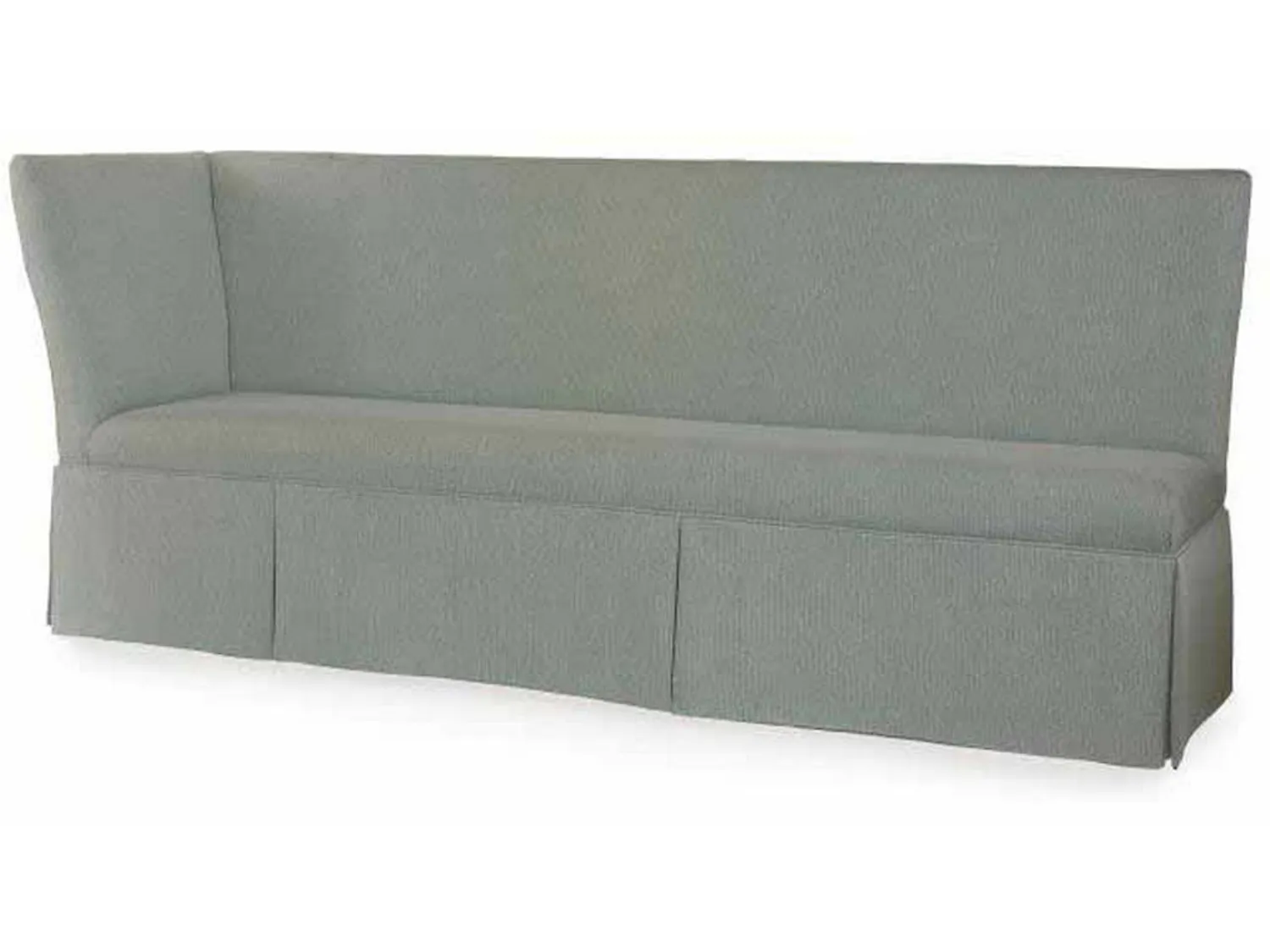 Century 3381-5-SK LFC Skirted Left Facing Corner Banquette
