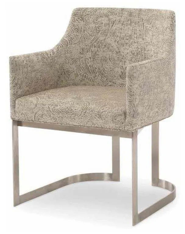 Century 3388A-1 Copenhagen Stainless Arm Chair Century 3388A-1 Copenhagen Stainless Arm Chair