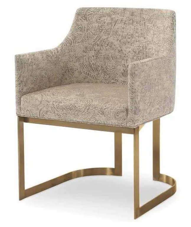 Century 3388A-2 Copenhagen Brass Arm Chair Century 3388A-2 Copenhagen Brass Arm Chair