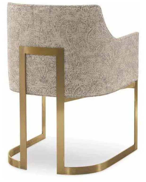 Century 3388A-2 Copenhagen Brass Arm Chair Century 3388A-2 Copenhagen Brass Arm Chair