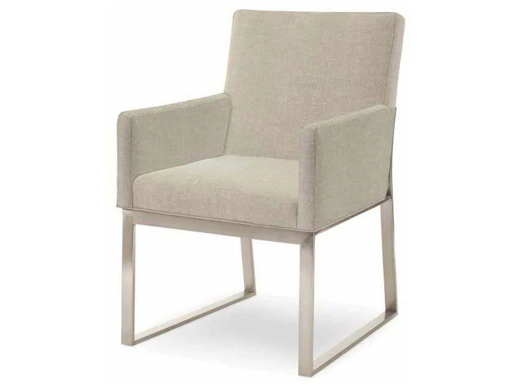 Century 3389A-1 Iris Stainless Arm Chair