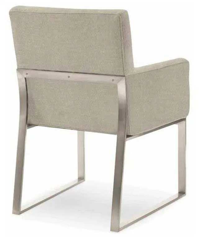 Century 3389A-1 Iris Stainless Arm Chair Century 3389A-1 Iris Stainless Arm Chair