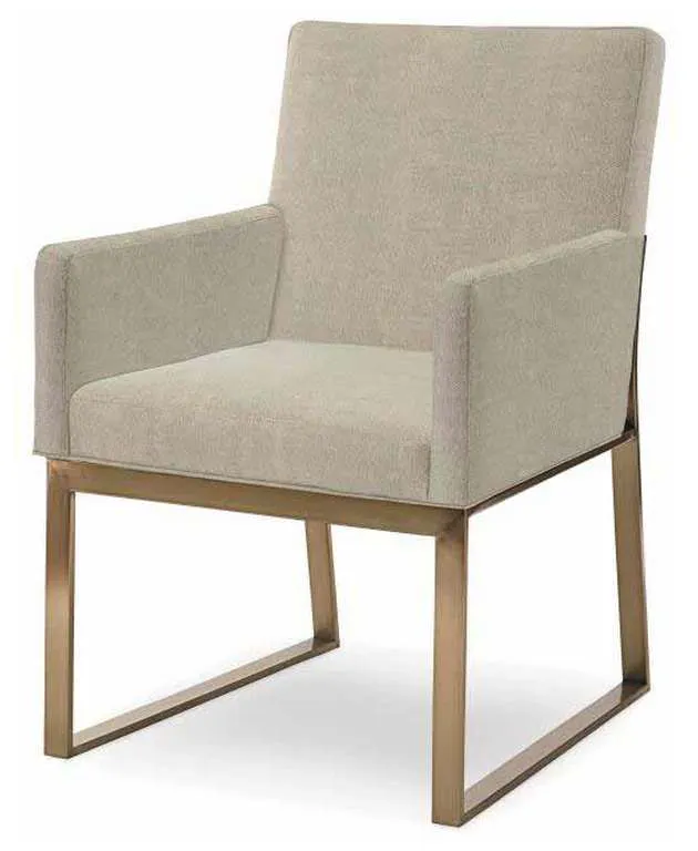 Century 3389A-2 Iris Brass Arm Chair Century 3389A-2 Iris Brass Arm Chair