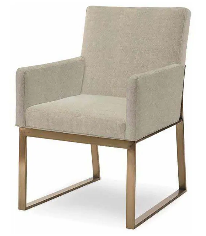 Century 3389A-2 Iris Brass Arm Chair Century 3389A-2 Iris Brass Arm Chair