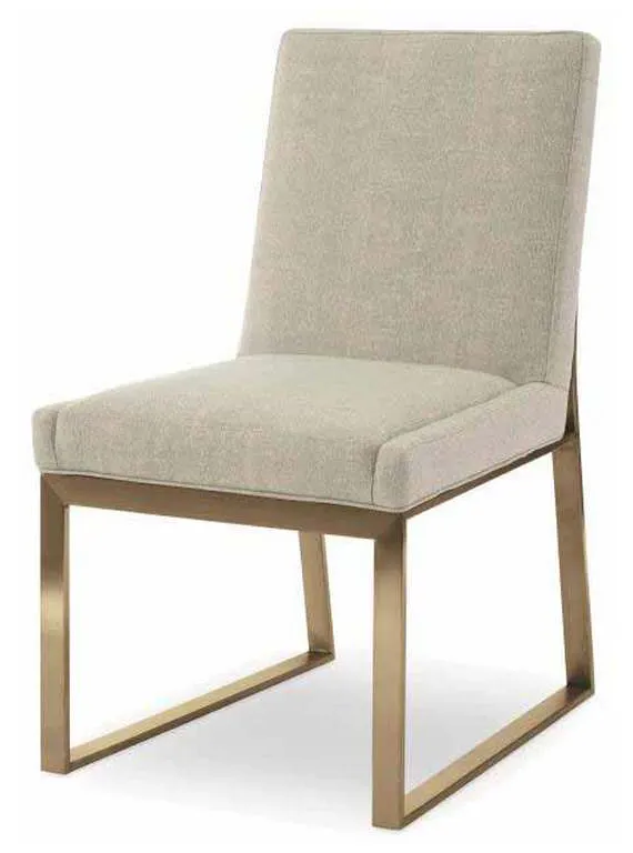 Century 3389S-2 Iris Brass Side Chair Century 3389S-2 Iris Brass Side Chair