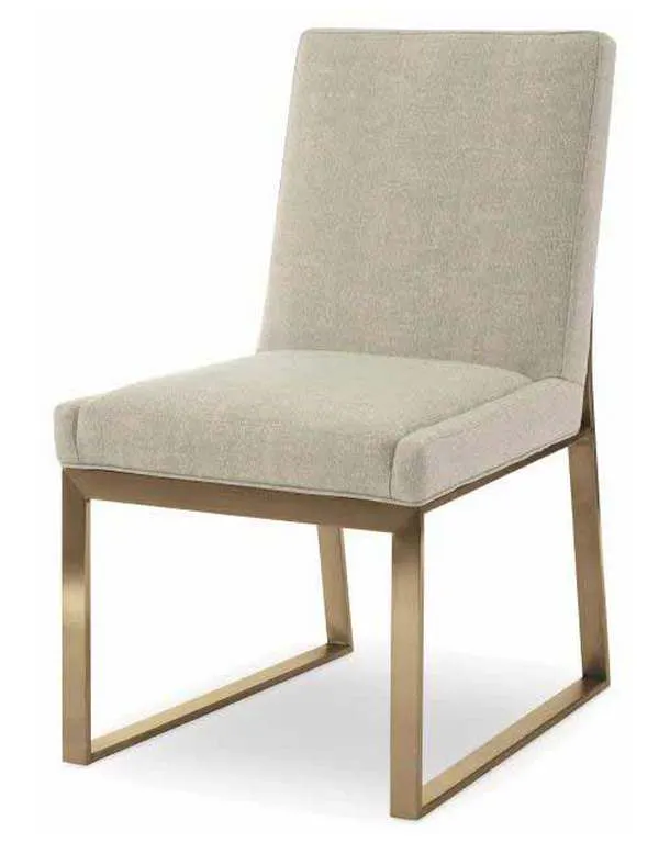 Century 3389S-2 Iris Brass Side Chair Century 3389S-2 Iris Brass Side Chair