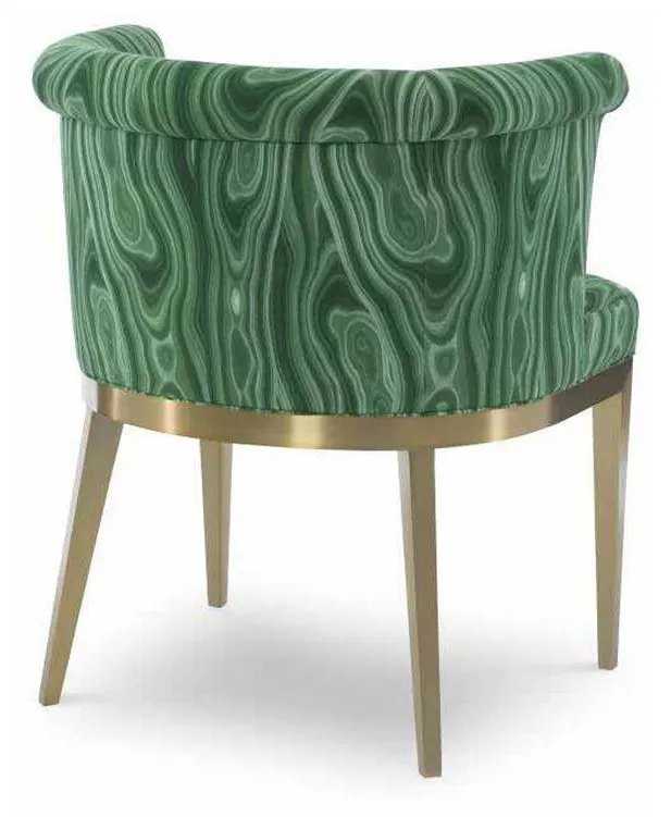Century 3390A-2 Camille Brass Arm Chair Century 3390A-2 Camille Brass Arm Chair