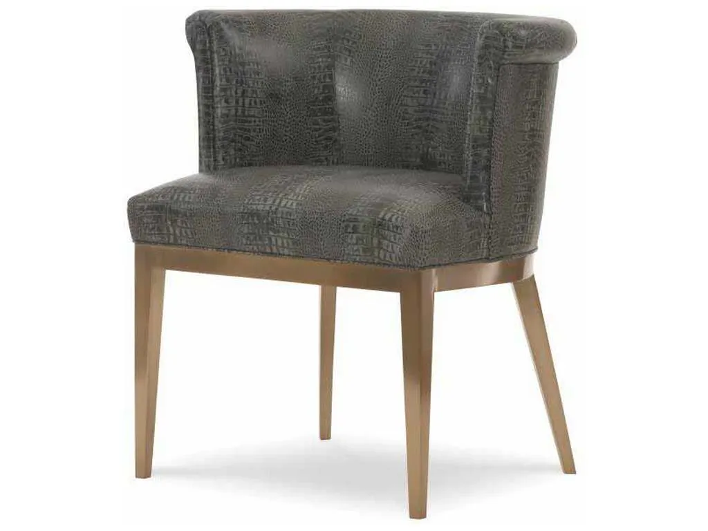 Century 3390A-2 Camille Brass Arm Chair
