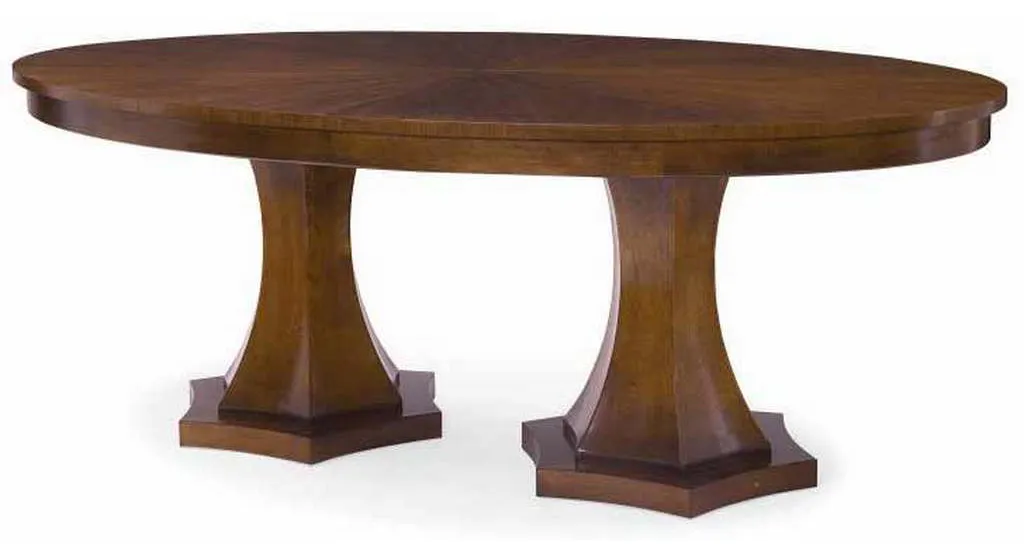 Century 339-303 Tribeca Double Pedestal Dining Table Century 339-303 Tribeca Double Pedestal Dining Table