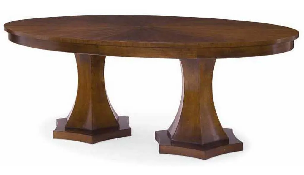 Century 339-303 Tribeca Double Pedestal Dining Table Century 339-303 Tribeca Double Pedestal Dining Table