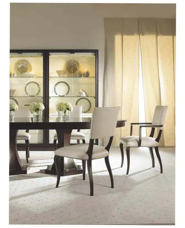 Century 33H-303 Tribeca Double Pedestal Dining Table Century 33H-303 Tribeca Double Pedestal Dining Table