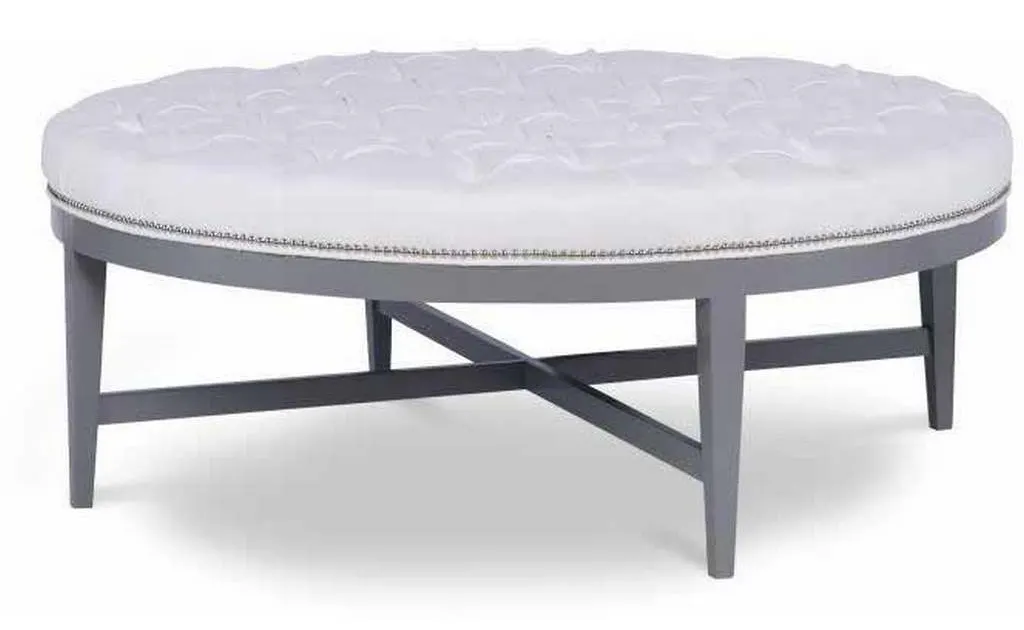 Century 3714-48R Redford Round Ottoman Century 3714-48R Redford Round Ottoman